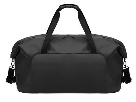 Сумка дорожная TORBER Mobi, чёрная, полиэстер 900D с PU покрытием, 65 х 37 х 34 см - рис 7.