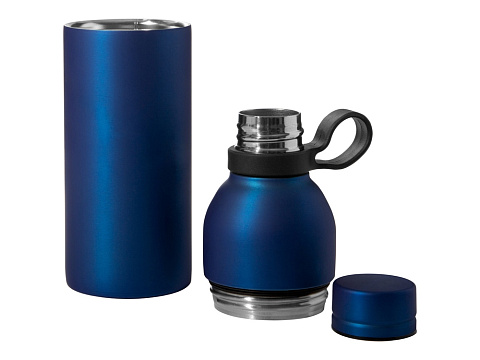 Универсальная составная термобутылка Inverse, 550 мл, синий металлик (Р) - рис 5.