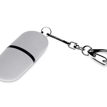 Флешка Goutte Soft-touch на 32 Гб, белый