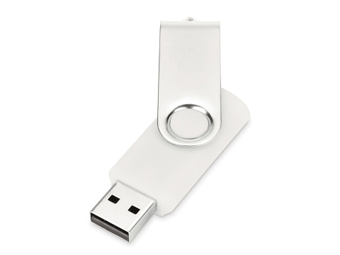 Флеш-карта USB 2.0 8 Gb «Квебек», белый - рис 2.