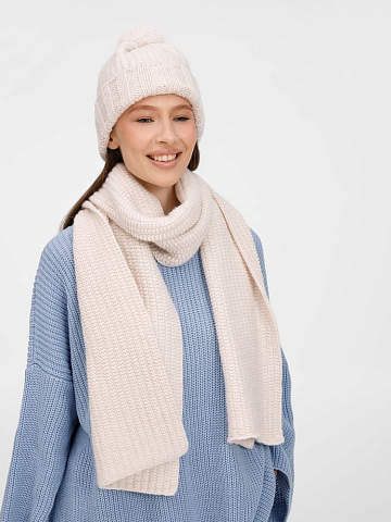 Шапка Frissonelle, жемчужно-белая - рис 7.