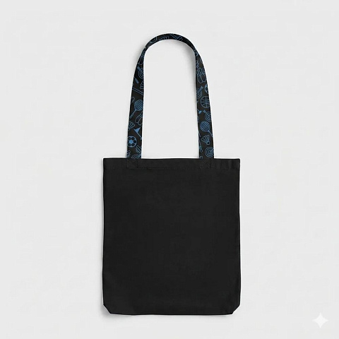 Шопер-конструктор Bolsa с широкими ручками с полноцветной печатью - рис 4.