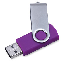 Флеш-карта USB 2.0 8 Gb Flash C1, фиолетовый