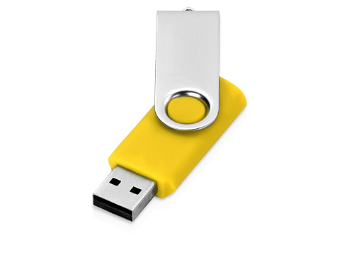 Флеш-карта USB 2.0 8 Gb «Квебек», желтый - рис 2.