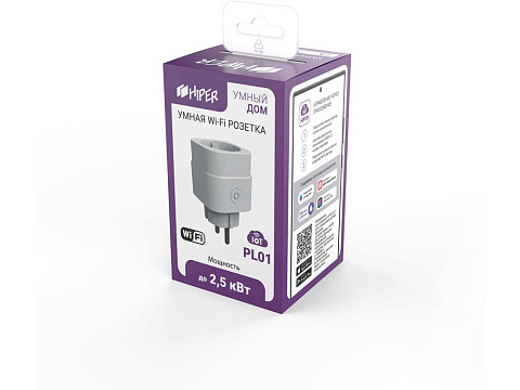 Умная розетка HIPER IoT PL01 - рис 3.