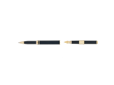 Ручка 2 в 1 шариковая и перьевая Pierre Cardin COMBI PEN, цвет - черный. Упаковка Е - рис 5.