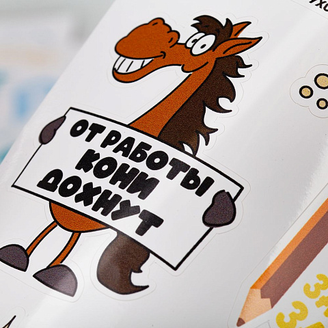 Наклейки из ПВХ Sticker Pack на заказ, S - рис 6.