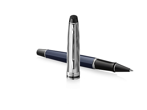 Ручка-роллер Waterman Expert22 SE deluxe Blue CT, цвет: Black, в подарочной упаковке - рис 3.