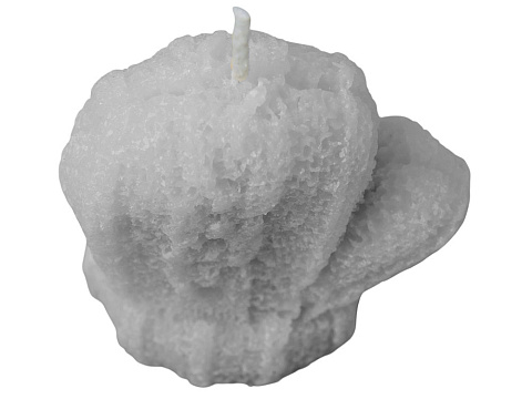 Свеча Рукавичка, серый - рис 4.