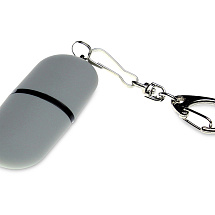 Флешка Goutte Soft-touch на 8 Гб, серый