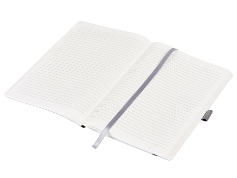 Блокнот из моющегося крафта и каменной бумаги А5 Fleekstone, гибкая обложка, серый - рис 2.