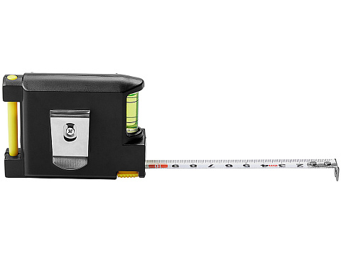 Рулетка на 2 м с уровнем и блоком для записей Nerd - рис 4.