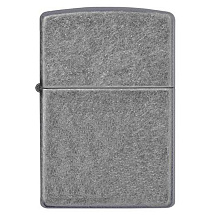 Зажигалка ZIPPO Classic с покрытием ™Plate, латунь/сталь, серебристая, матовая, 38x13x57 мм