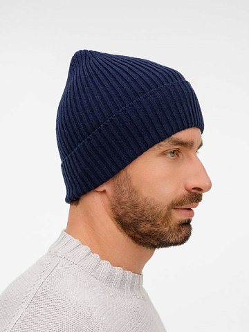 Шапка Catch Match, темно-синяя - рис 6.