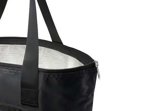 EcoFold Складная сумка-холодильник из RPET 15 л - Сплошной черный - рис 4.