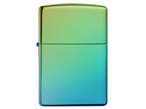 Зажигалка ZIPPO Classic с покрытием High Polish Teal, латунь/сталь, зелёная, глянцевая, 38x13x57 мм - рис 2.