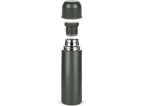 Термос Relaxika 101 (0,75 литра), хаки (без лого) - рис 2.