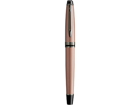 Перьевая ручка Waterman Expert Rose Gold F BLK в подарочной упаковке - рис 3.