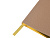 Еженедельник недатированный А6 Total beige с нашивкой, бежевый - миниатюра - рис 4.