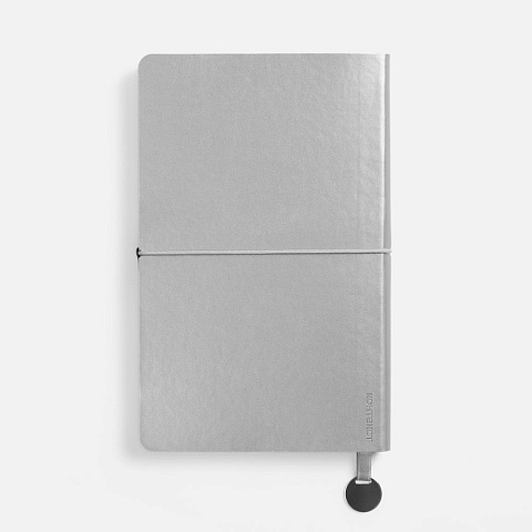 Ежедневник Waltz, недатированный, серебристый - рис 6.