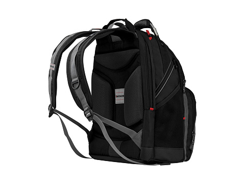 Рюкзак Synergy WENGER 16'', черный/серый, полиэстер/ПВХ, 36 x 26 x 46 см, 26 л - рис 2.
