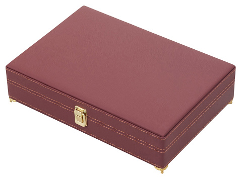 Набор Подарочный, бордовый/золотистый - рис 2.