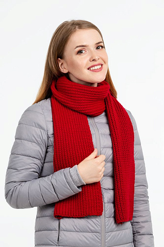Шарф Nordkapp, глубокий красный - рис 7.