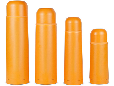 Термос Relaxika 101 (1 литр), желтый (без лого) - рис 9.