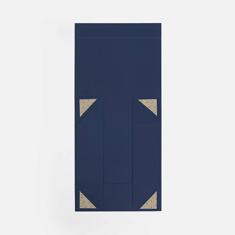 Коробка складная Quadra Fold, темно-синяя - рис 7.