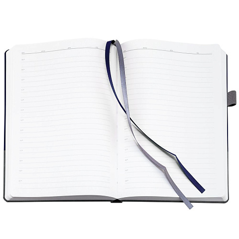 Ежедневник Horizon, недатированный, серый с синим - рис 9.