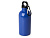 Одностенная бутылка для воды с карабином Oregon, изготовленная из нержавеющей стали, сертифицированной по стандарту RCS, объемом 400 мл - Ярко-синий - миниатюра