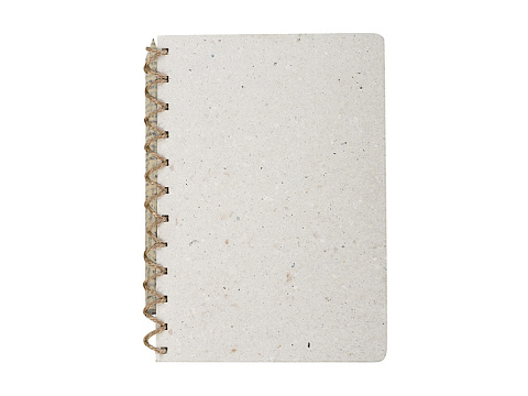 Живой блокнот А5 с бумажным карандашом и семенами цветов микс, белый - рис 3.