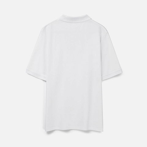 Рубашка поло унисекс Upswing, белая - рис 3.