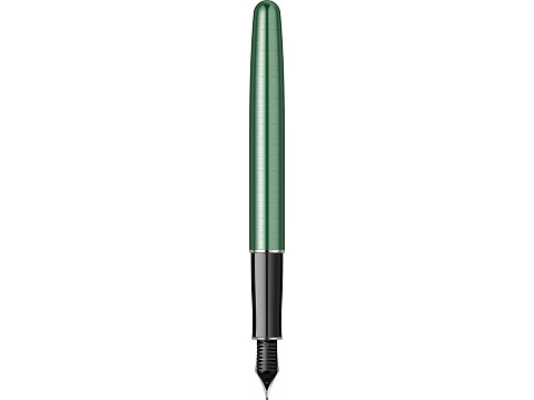 Перьевая ручка Parker Sonnet Essentials Green SB Steel CT, перо: F, цвет чернил: black, в подарочной упаковке. - рис 7.