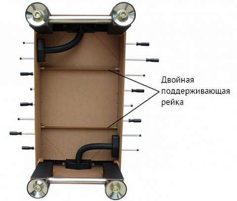 Настольный футбол Рим (синий) - рис 5.