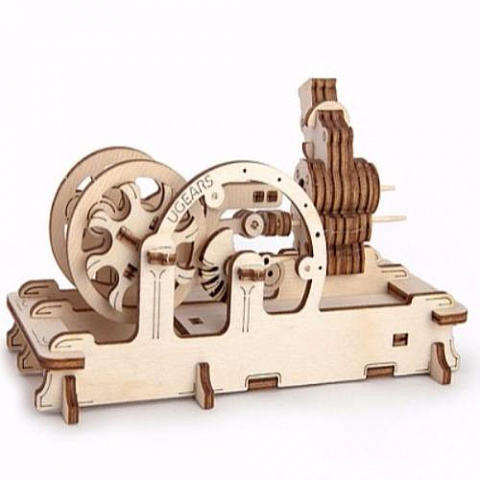 Конструктор Ugears Пневматический Двигатель - рис 3.