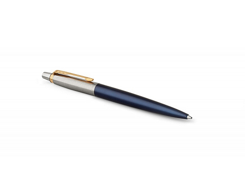 Шариковая ручка Parker Jotter SE 135 Lacquer Blue St.Steel GT, стержень: M, цвет чернил : blue, в подарочной упаковке - рис 8.