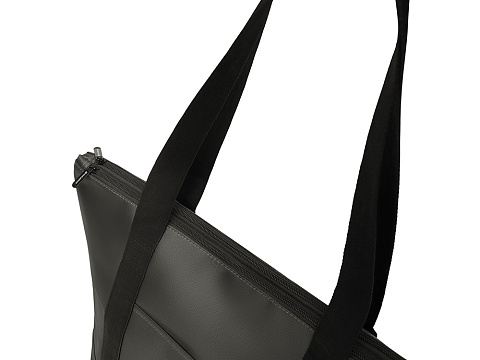 Сумка-холодильник Cool XL с двумя лямками на плечо, темно-серый - рис 5.