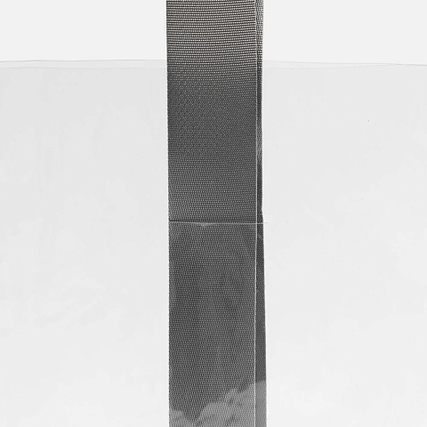 Шопер Clear Fest, ver.2, прозрачный с серыми ручками - рис 7.