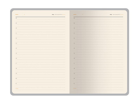 Ежедневник недатированный А5 Boston, черный (бирюзовый обрез) - рис 13.