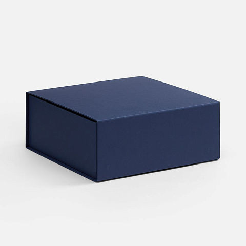 Коробка складная Quadra Fold, темно-синяя - рис 2.