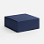 Коробка складная Quadra Fold, темно-синяя - миниатюра - рис 2.