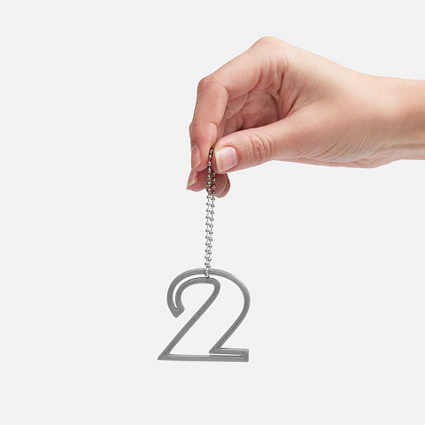 Подвеска Symbol, 3D-печать на заказ, цифра 2 - рис 4.