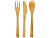 Набор столовых приборов Celuk из бамбука, натуральный - миниатюра - рис 3.