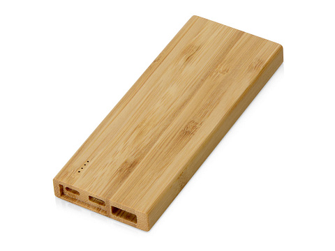 Внешний аккумулятор из бамбука Bamboo, 5000 mAh