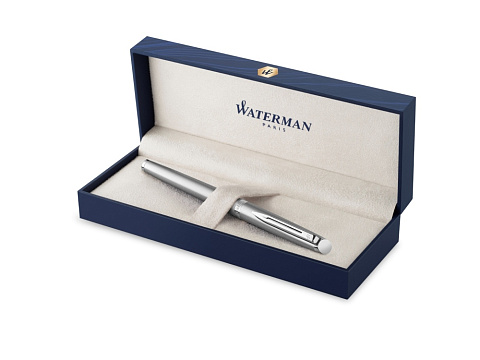 Ручка роллер Waterman Hemisphere Entry Point Stainless Steel matte в подарочной упаковке - рис 2.