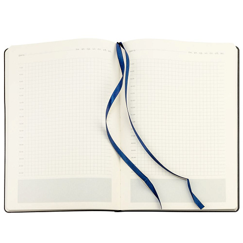 Ежедневник Lable Touch, недатированный, темно-синий - рис 5.