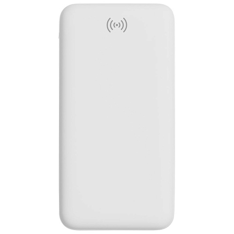 Aккумулятор Quick Charge Wireless 10000 мАч, белый - рис 3.