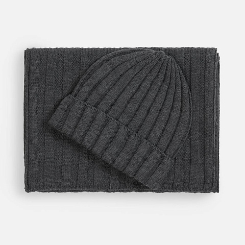 Шапка Metelitsa, темно-серый меланж - рис 4.