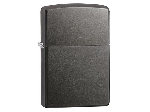 Зажигалка ZIPPO Classic с покрытием Gray Dusk , латунь/сталь, серая, матовая, 38x13x57 мм